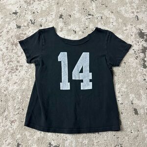 Women’s Y2K Grey Graphic Short Sleeve Shirt Size Small/Medium